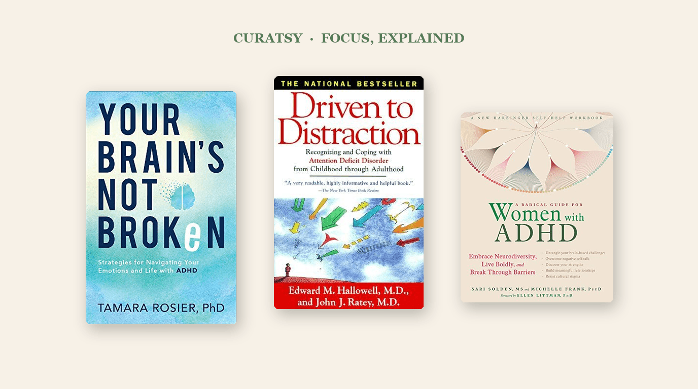 6 Best Books on ADHD and Focus, by Doctors and Psychologists
