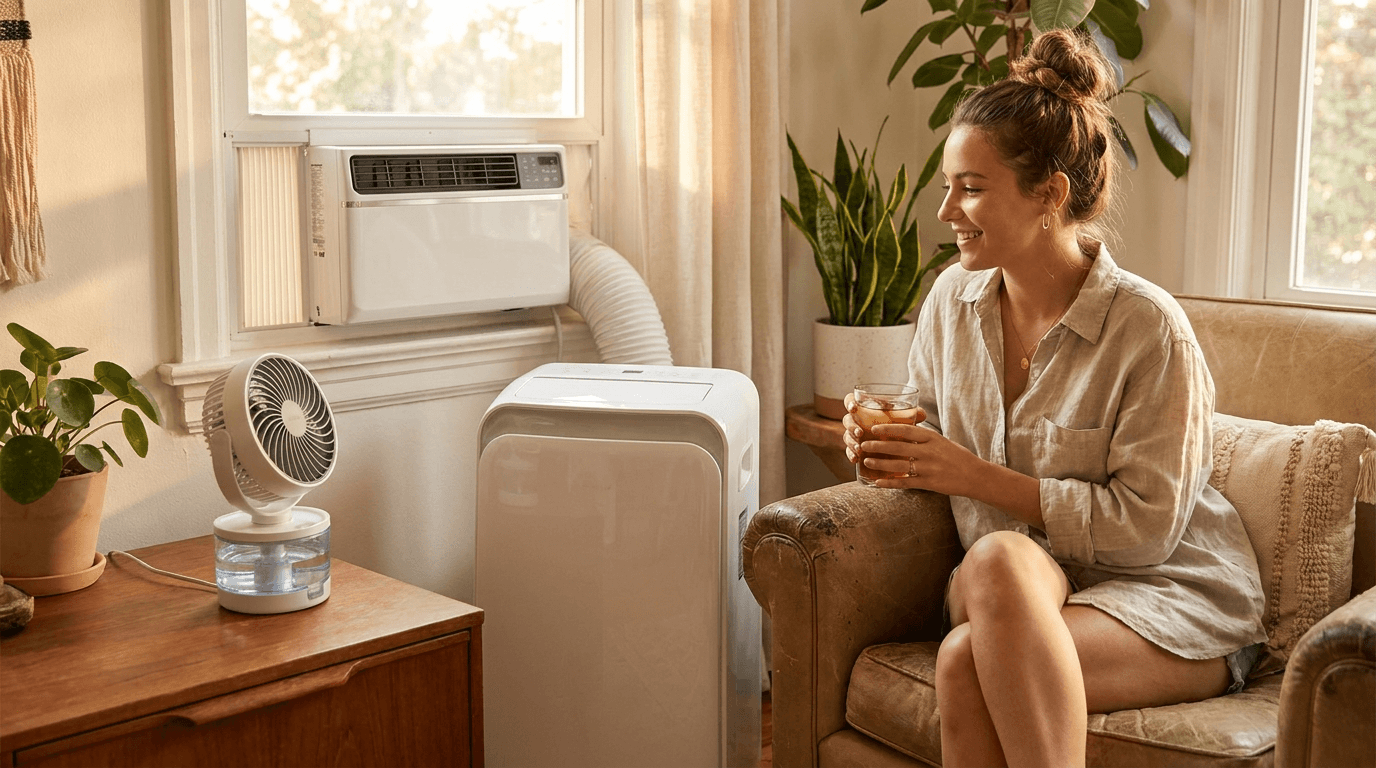 Best Air Conditioners Under $600 in 2026: Portable, Window, and Personal Units