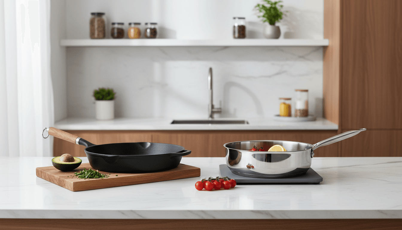 Cast Iron vs Stainless Steel Pans: Which Should You Buy?