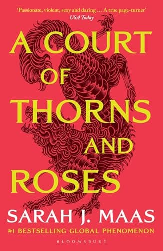 A Court of Thorns and Roses by Sarah J. Maas, book cover