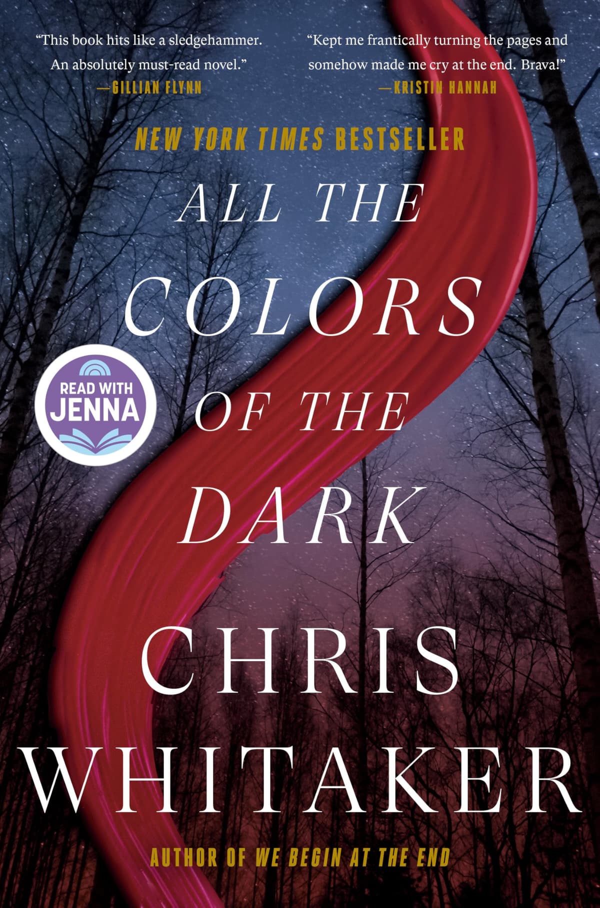 All the Colors of the Dark by Chris Whitaker, book cover