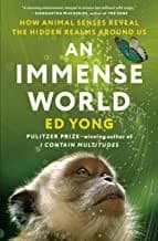 An Immense World by Ed Yong, book cover