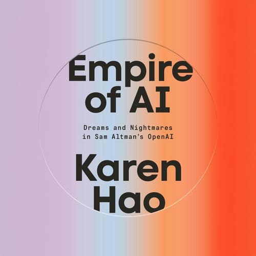 Empire of AI by Karen Hao, book cover