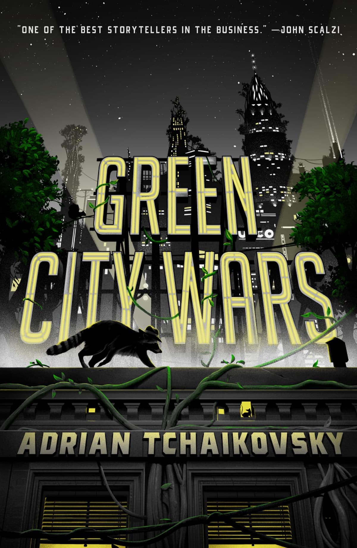 Green City Wars by Adrian Tchaikovsky, book cover