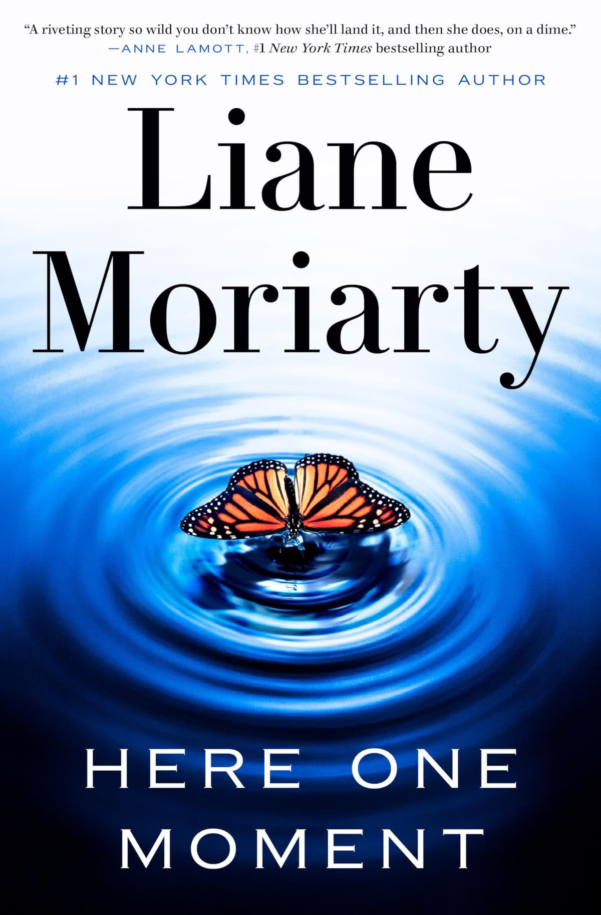 Here One Moment by Liane Moriarty, book cover