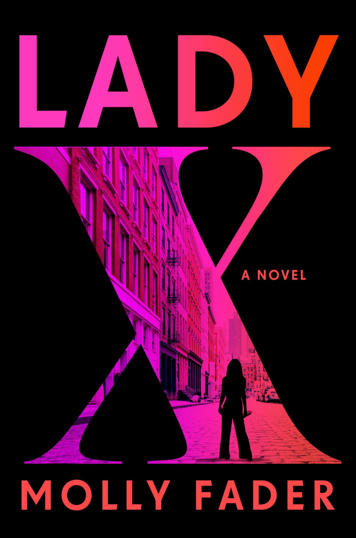 Lady X by Molly Fader, book cover