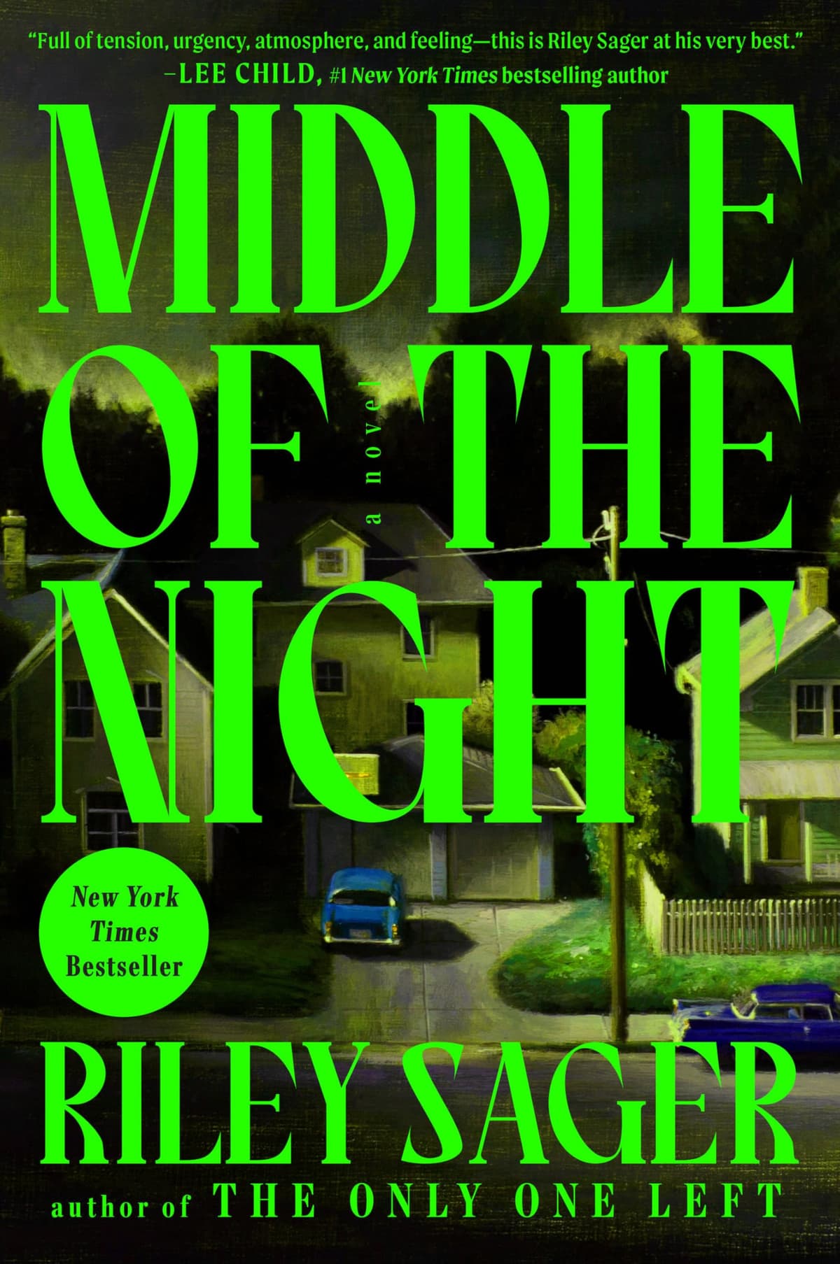 Middle of the Night by Riley Sager, book cover