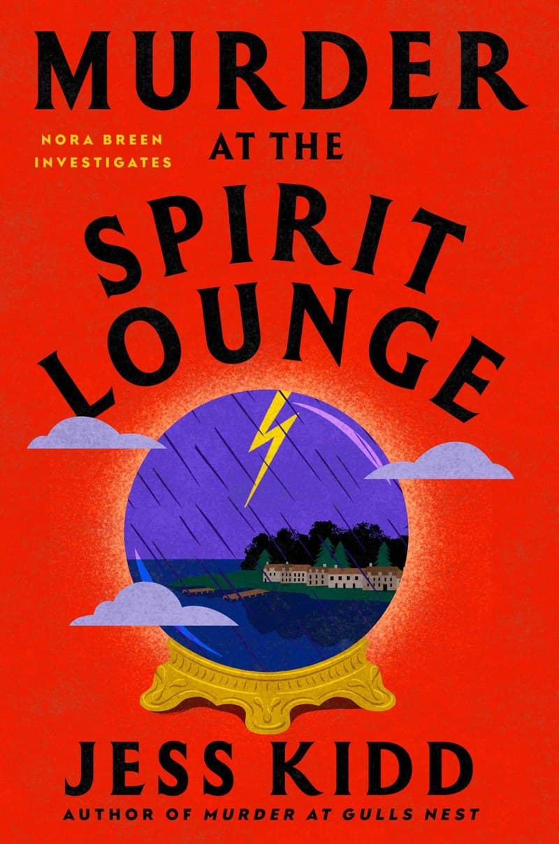 Murder at the Spirit Lounge by Jess Kidd, book cover