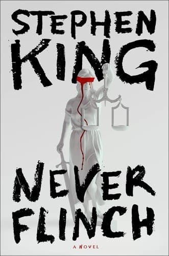 Never Flinch by Stephen King, book cover