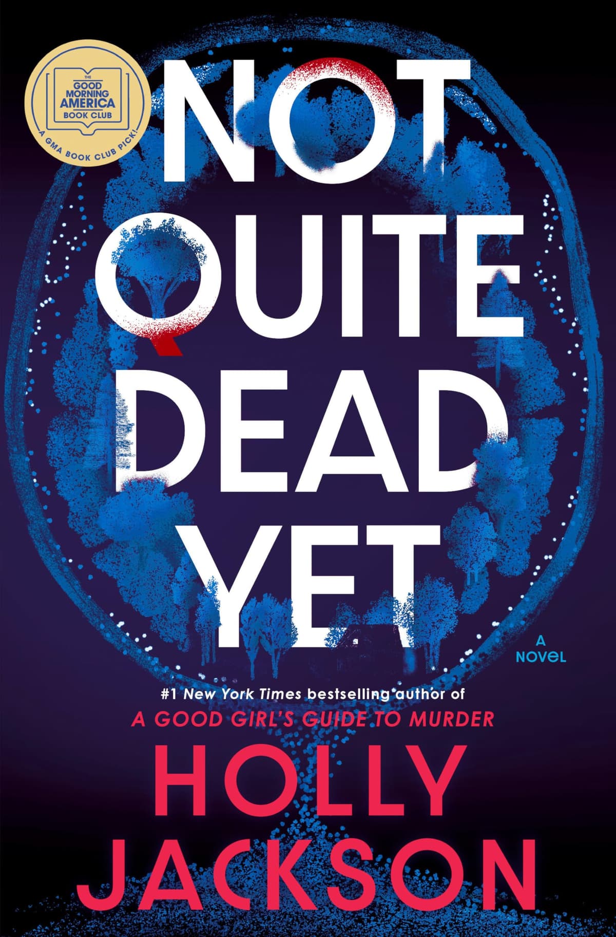 Not Quite Dead Yet by Holly Jackson, book cover