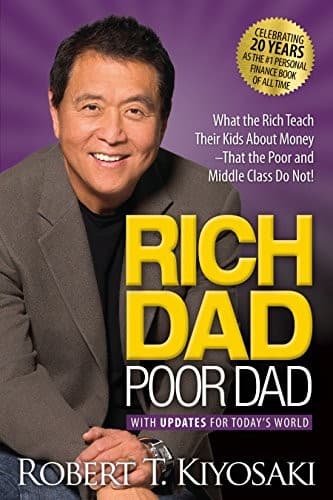 Rich Dad Poor Dad by Robert Kiyosaki, book cover