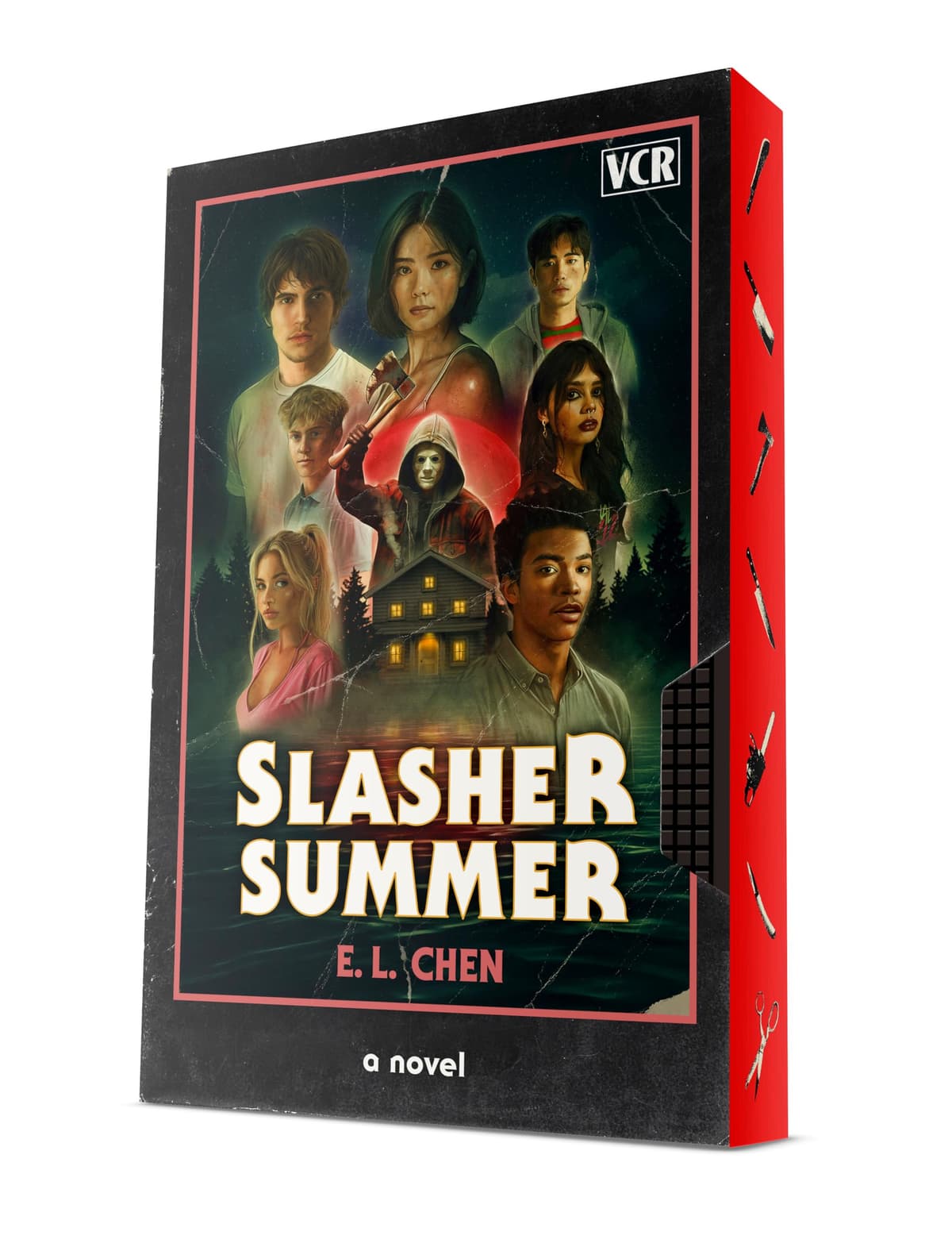 Slasher Summer by E.L. Chen, book cover
