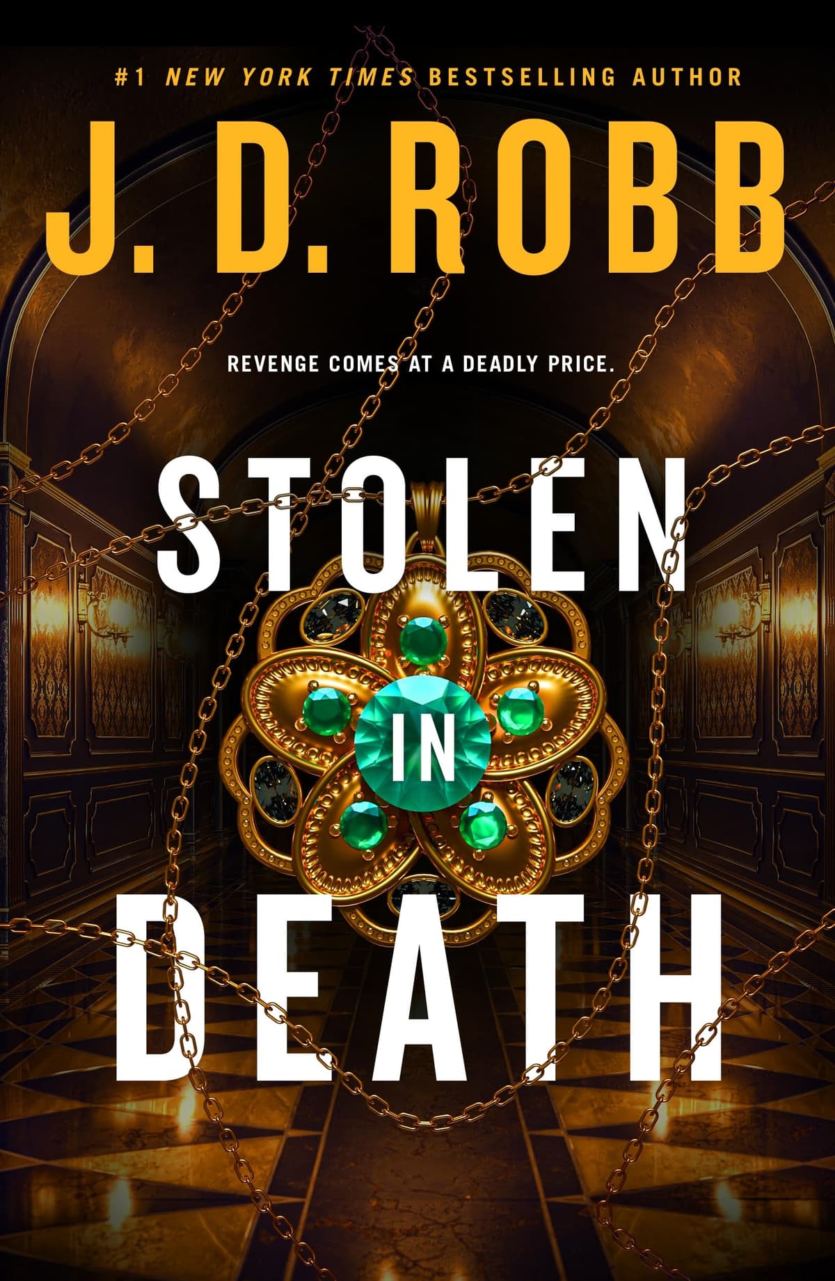 Stolen in Death by J.D. Robb, book cover