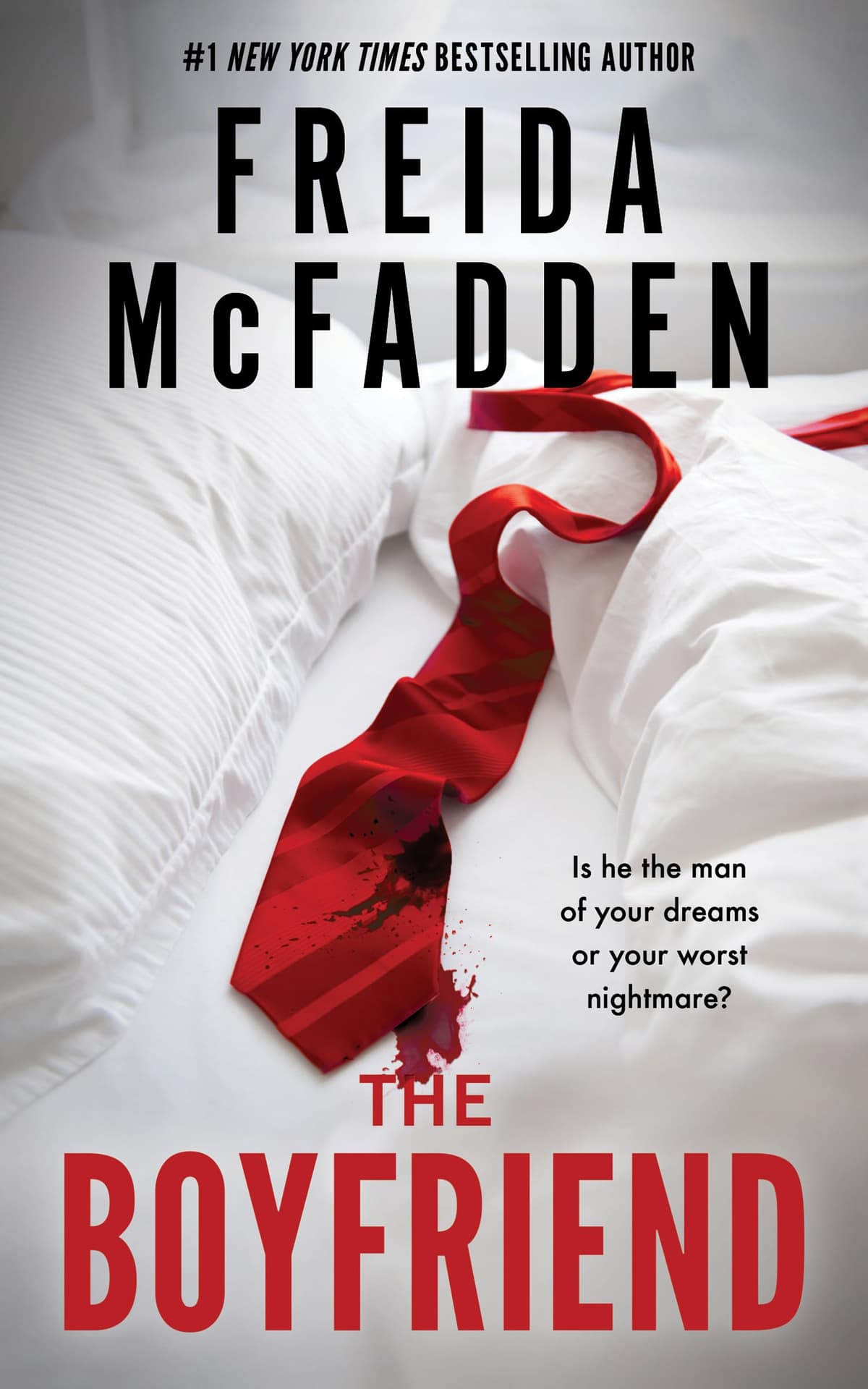 The Boyfriend by Freida McFadden, book cover