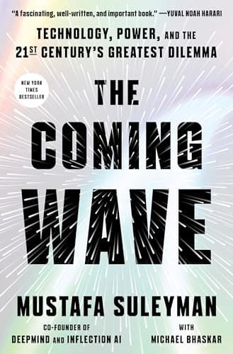 The Coming Wave by Mustafa Suleyman, book cover