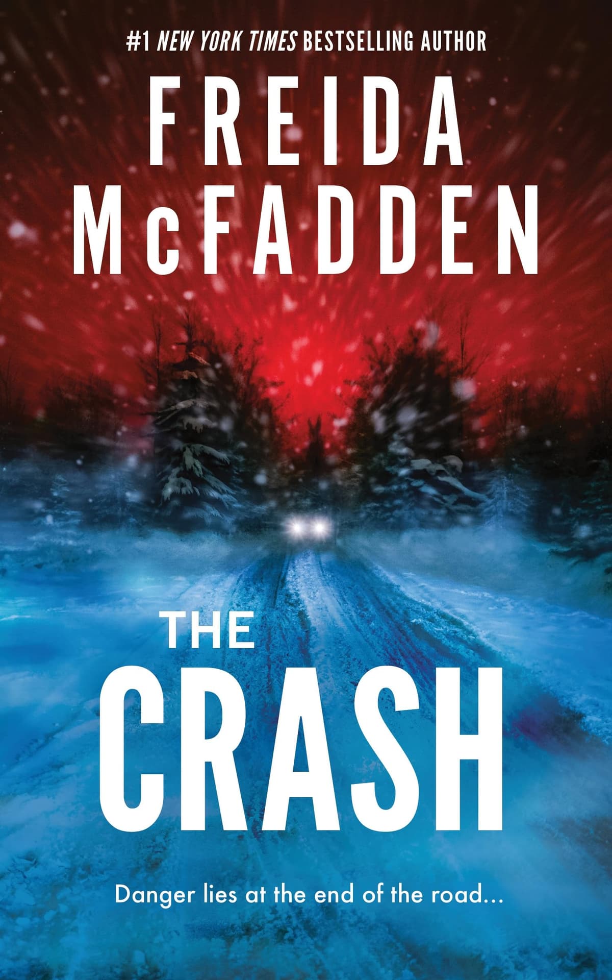The Crash by Freida McFadden, book cover