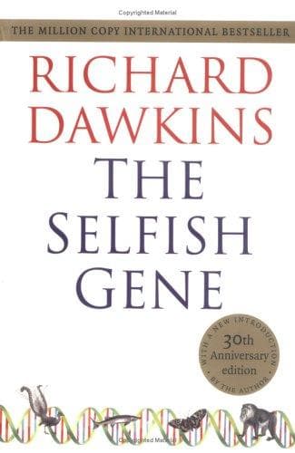 The Selfish Gene by Richard Dawkins, book cover