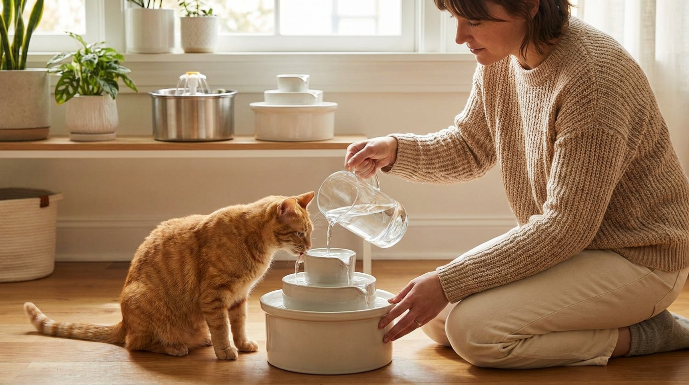Best Cat Water Fountains for Fresh, Flowing Water