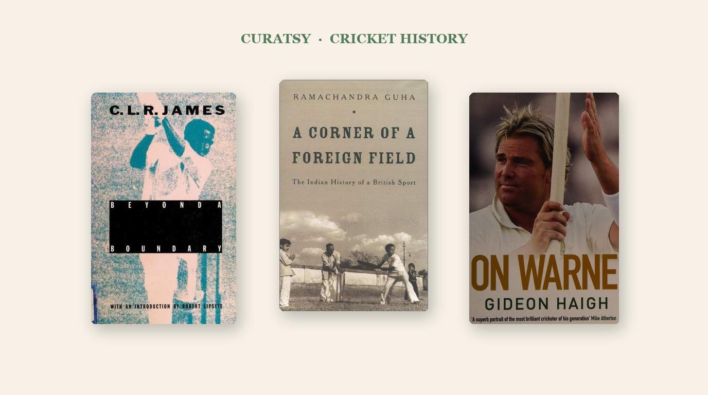 7 Best Books on Cricket History and Culture (2026)