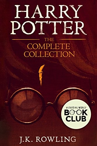 Harry Potter series audiobook cover