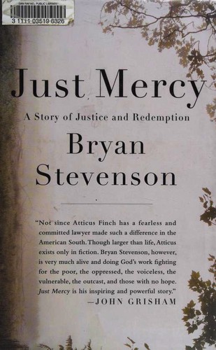 Just Mercy audiobook cover