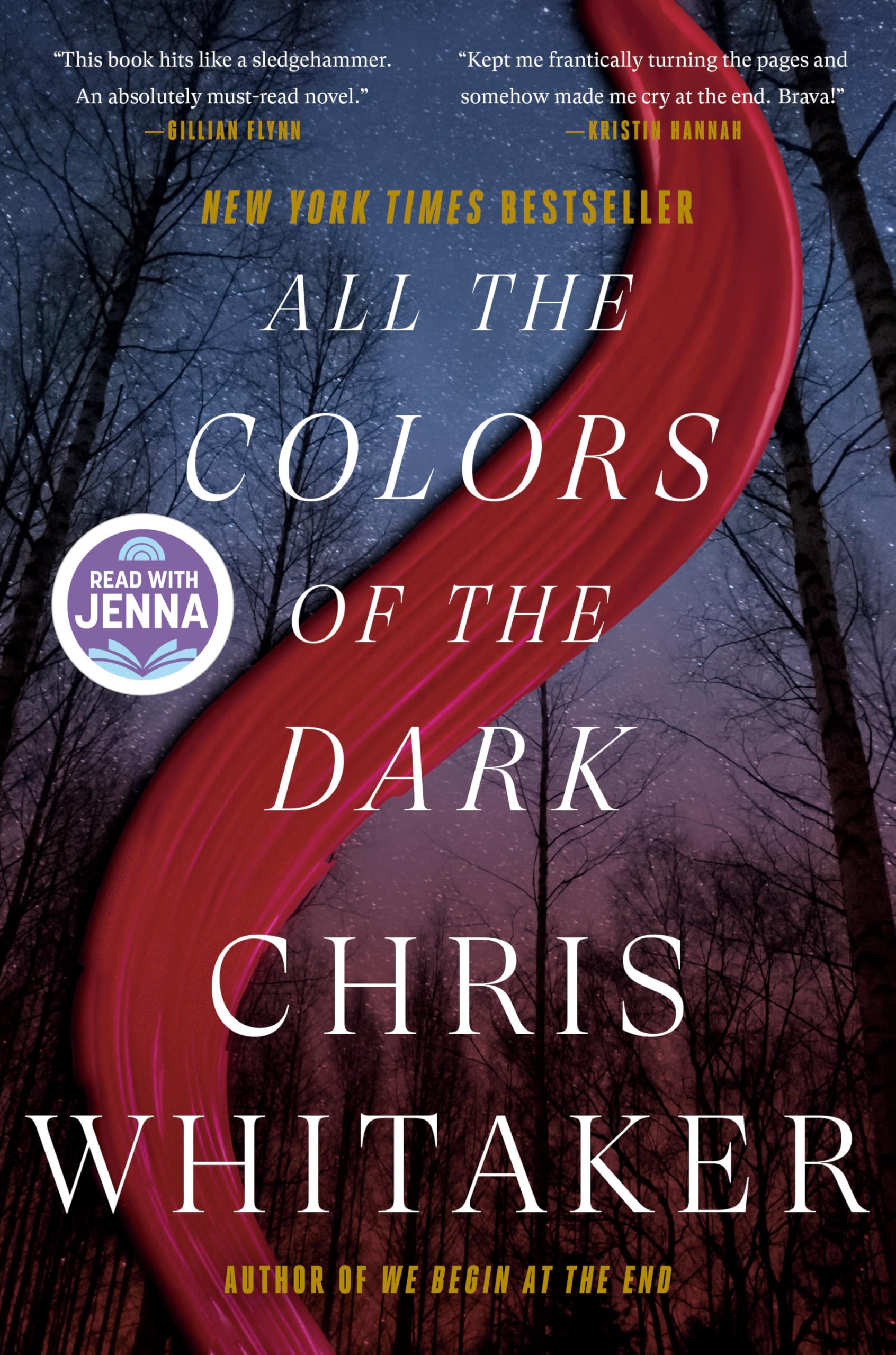 All the Colors of the Dark by Chris Whitaker book cover