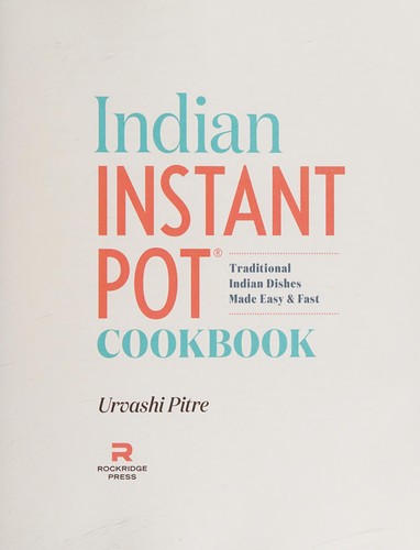 Indian Instant Pot Cookbook book cover