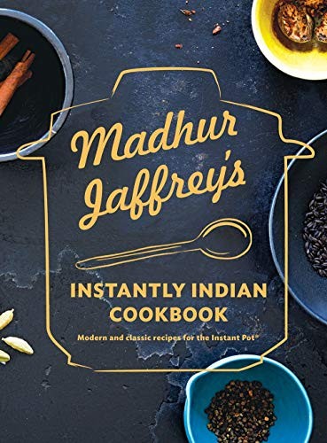 Madhur Jaffrey's Instantly Indian Cookbook book cover