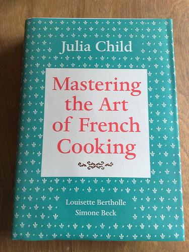 Mastering the Art of French Cooking book cover