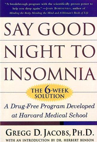 Say Good Night to Insomnia book cover