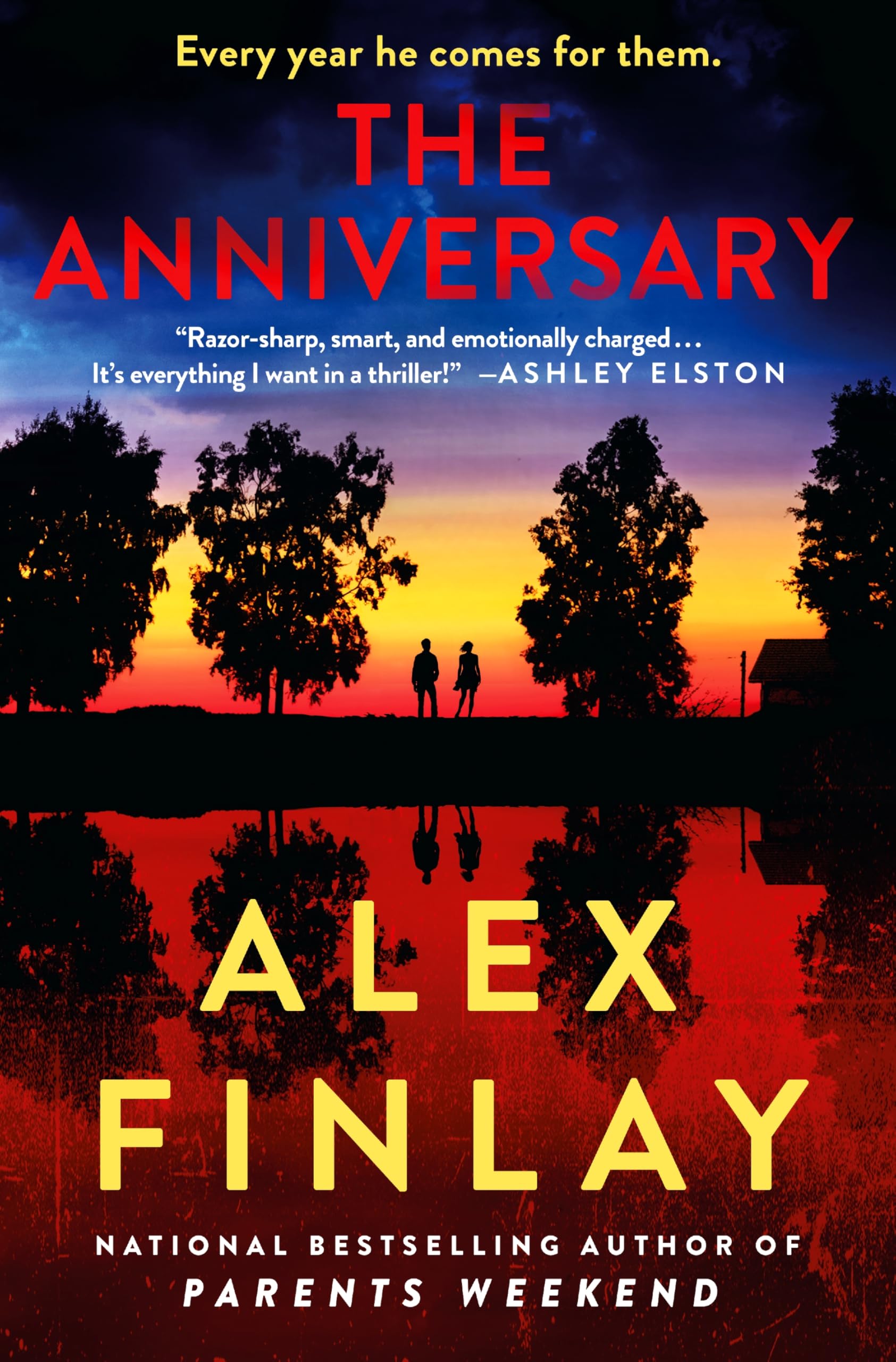 The Anniversary by Alex Finlay book cover