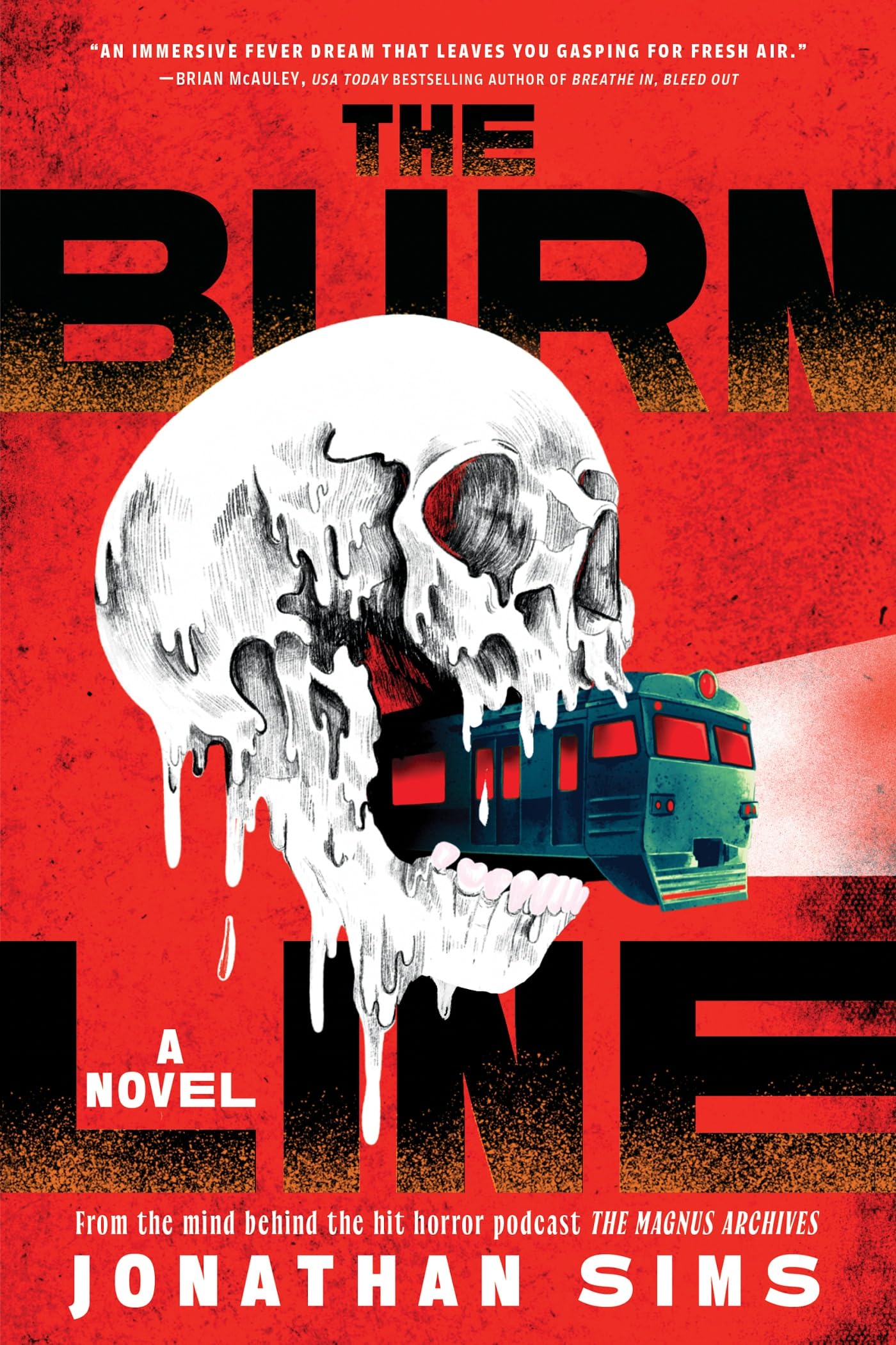 The Burn Line by Jonathan Sims book cover
