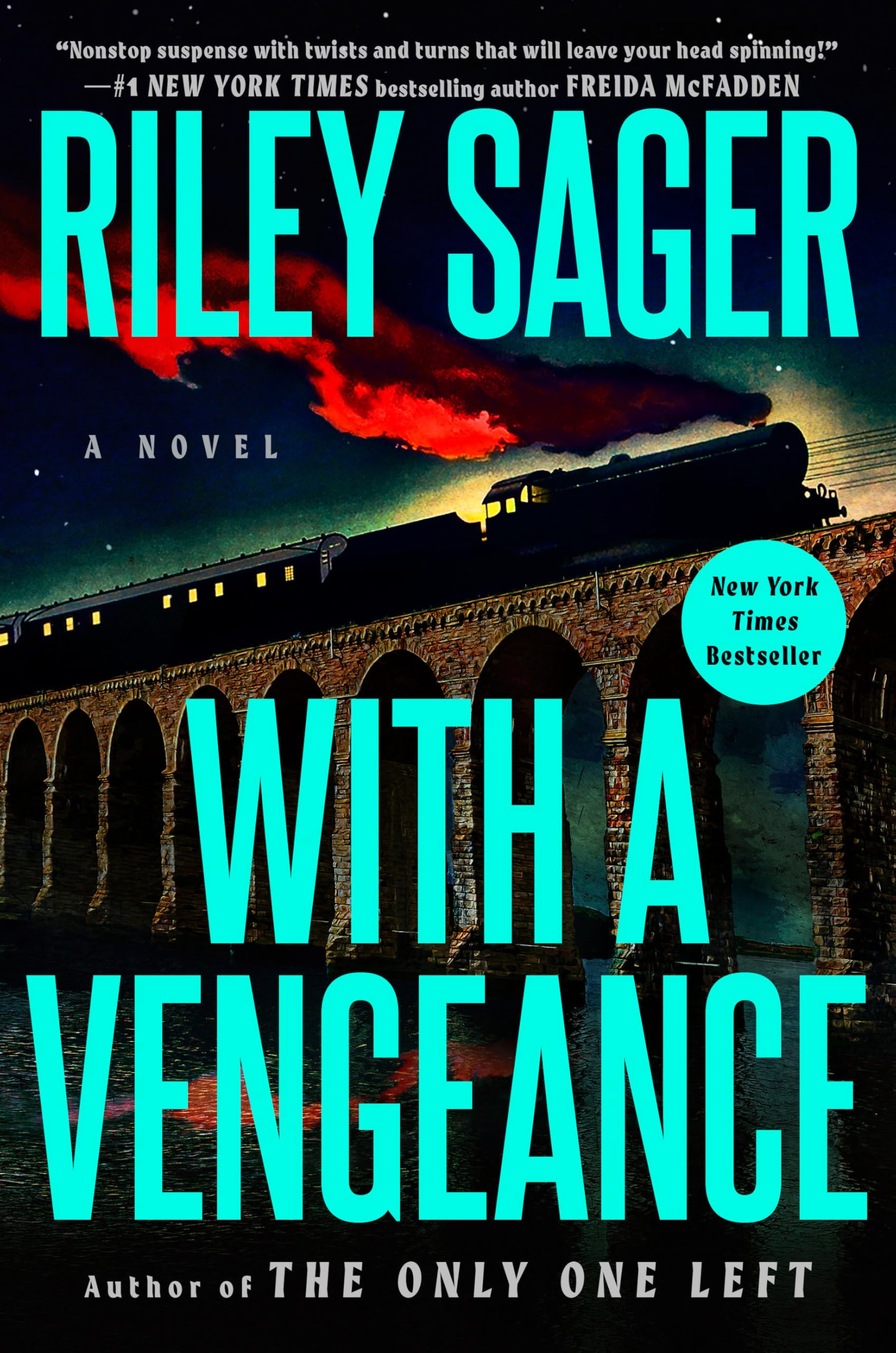 With a Vengeance by Riley Sager book cover