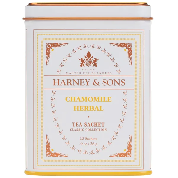 Harney and Sons Chamomile Herbal Tea, Caffeine-Free