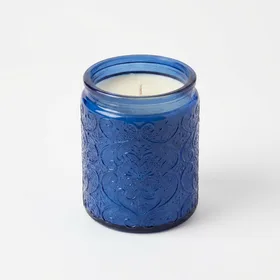 Capri Blue Volcano Scented Candle with Glass Holder