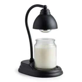 Candle Warmers Etc. Aurora Candle Warmer Lamp, Black