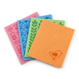 Skoy Swedish Eco-Friendly Reusable Dishcloth (4-Pack)