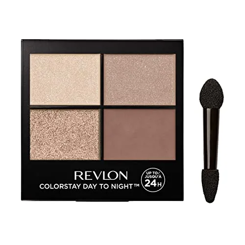 Revlon ColorStay Day to Night Eyeshadow Quad, 500 Addictive
