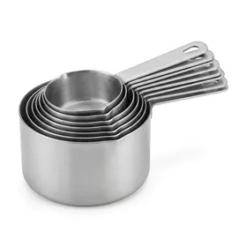 New Star Foodservice Stainless Steel Measuring Cups (8-Piece Set)