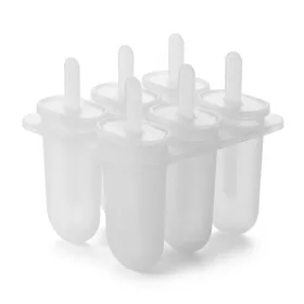 Ozera Set of 6 Reusable Ice Pop Molds