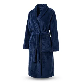 Richie House Women's Plush Fleece Bathrobe