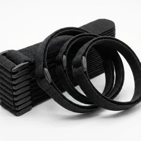 PASOW 50pcs Cable Ties Reusable Fastening Wire Organizer Cord Rope Holder 7 Inch