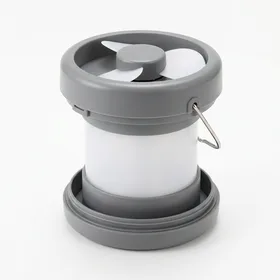 Odoland Portable LED Camping Lantern with Ceiling Fan