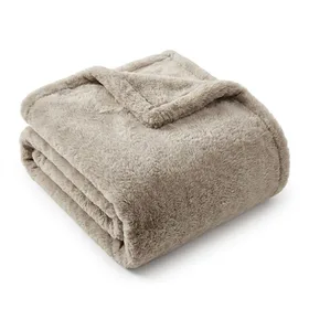 Chanasya Super Soft Fuzzy Faux Fur Throw Blanket