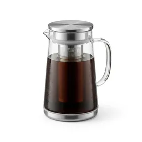 Airtight Cold Brew Iced Coffee Maker and Tea Infuser with Spout
