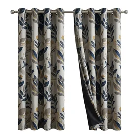 H.VERSAILTEX Blackout Curtains Printed Design