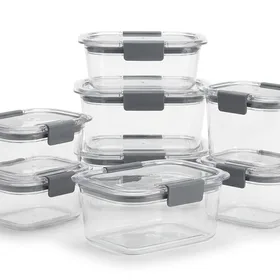 Rubbermaid Brilliance Leak-Proof Food Storage Containers