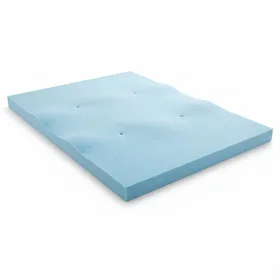 LUCID 4 Inch Gel Memory Foam Mattress Topper