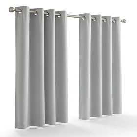 NICETOWN Small Kitchen Windows Curtains, Blackout Functional Thermal Insulated
