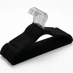 Zober Non-Slip Velvet Hangers, 30-Pack